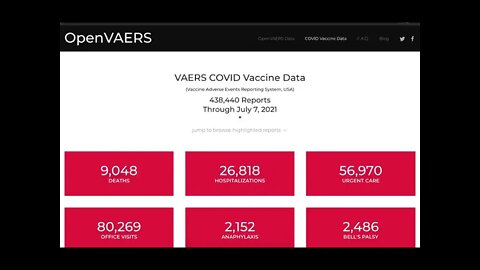 VAERS Data thru 7.7.21