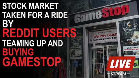 LIVE - GameStop Stock Soars as Reddit Investors Take On Wall Street