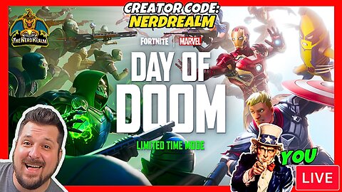 Fortnite Day of Doom w/ YOU! Limited Time Mode | Creator Code: NERDREALM