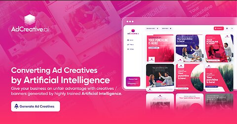 Revolutionize Your Advertising with Adcreative.ai: The AI-Powered Creative Generation Platform