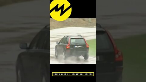 SUV off-Road Test Volvo XC90 Vs. Ssangyong Rexton | Motorvision International #shorts