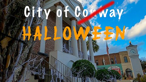 The Best Halloween Town in U.S. | The City of Halloween in Conway, South Carolina