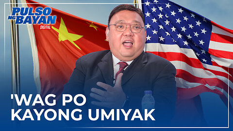 Atty. Roque sa pakikipag-usap ng China sa Amerika: