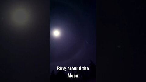 Ring around the Moon