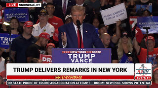 FULL SPEECH: President Trump Holds a Rally in Uniondale, New York - 9/18/24