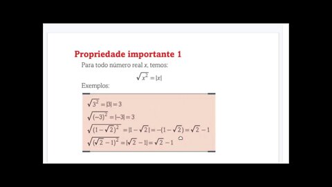 Matemática 7ºano - aula 53 - Propriedades 1 e 2 [ETAPA]