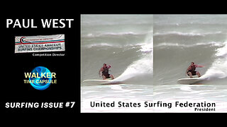 "PAUL WEST One Ride" Surfing Issue #7