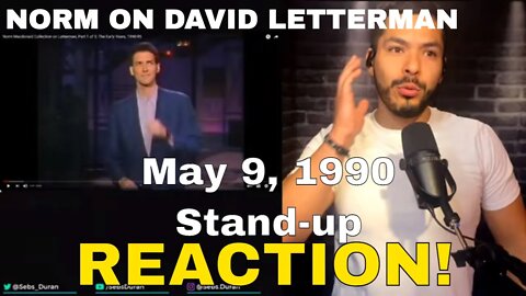 Norm Macdonald David Letterman Appearances Reactions #1