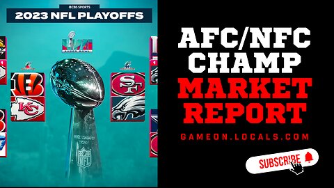 AFC/NFC Championship Market Report! Opening Lines and Big Money Bets!