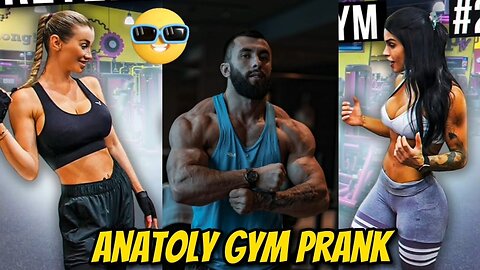 Anatoly Gym Prank !!! Can I Clean Here- 😁 Part 1