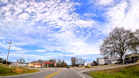 Time-Lapse ~ Driving North on US Route 15 (Aberdeen), North Carolina