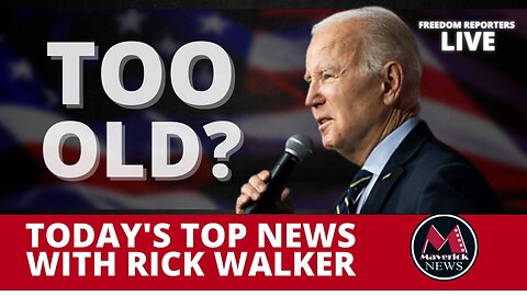 Biden Too Old To Run Again ( Poll ) | Maverick News Live