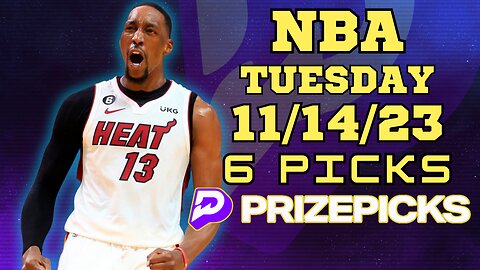 #PRIZEPICKS | BEST PICKS FOR #NBA TUESDAY | 11/14/2023 | TODAY | #BESTBETS | #BASKETBALL | PROPBETS