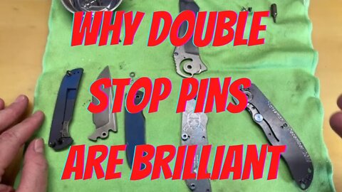 LOCK ROCK| KNIFE CONSTRUCTION AND WHY DOUBLE STOP PINS ARE BRILLIANT