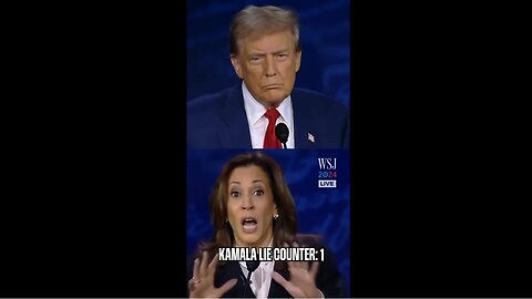 LIE COUNTER: Trump Vs Harris Debate - by Reuben Report