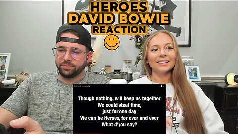 David Bowie - Heroes | REACTION / BREAKDOWN ! Real & Unedited