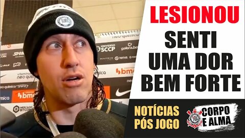 É GRAVE? Cássio fala sobre lesão no ombro | Pós Jogo Corinthians x São Paulo