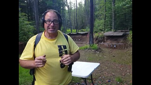 Practicing with a Shoulder Holster at the range