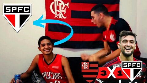 [REACT] REAÇÕES FLAMENGO 3 X 1 SÃO PAULO | BRASILEIRÃO 2022