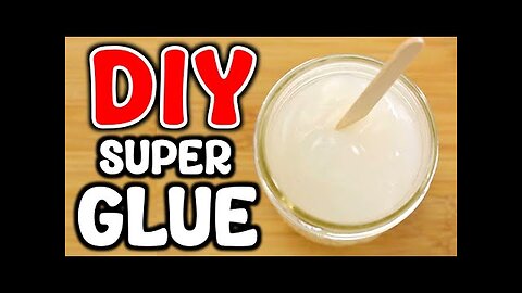 How to make superglue in 2 minuets explained!!!