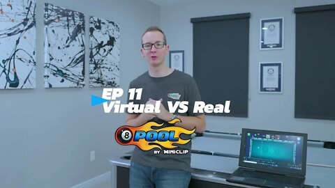 VIRTUAL VS REAL - 8-BALL POOL TRICKSHOTS - Ep 11!!!