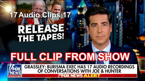 JESSE WATTERS Release the Burisma tapes on the Bidens (Full Clip)