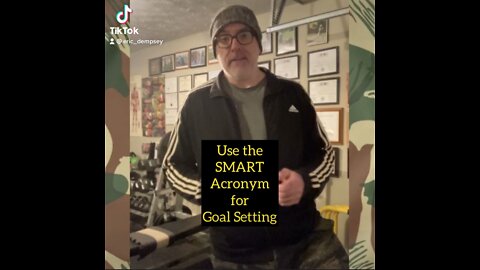 Goal Setting Using the SMART Acronym