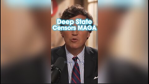 Tucker Carlson: The Deep State is Censoring MAGA To Steal Trump's 2024 Election - 2/16/24