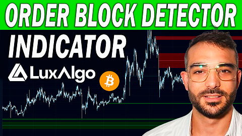 Order Block Detector by LuxAlgo TradingView Indicator Explained for Beginners - Order Block Trading