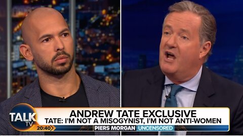 Andrew Tate full interview with Piers Morgan