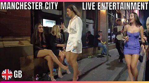 🇬🇧 MANCHESTER CITY ENTERTAINING NIGHT WALK