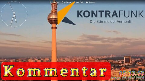 Kontrafunk aktuell vom 21.05.2024 - Der Kommentar Cora Stephan #news, #habeck, #baerbock