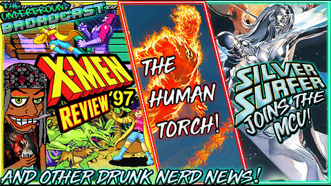 The Underground Broadcast #8 - Drunk Pop Culture & Comicbook Nerd News!