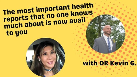 The most important Health reports that not many know much about now avail to you by DR Kevin G # 16