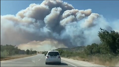 Area Near Proposed SMART City Candidate, Alexandroupoli, Greece Is Now Burning - HaloRock