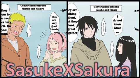 Gossip and Jealousy - Sakura and Sasuke [SasuSaku] Doujinshi [English] [HD]