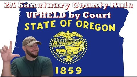 2A Sanctuary rules upheld by Oregon Judge!!! Gun Controllers take another “L”…