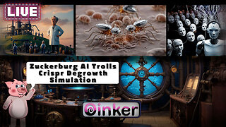 News Swine: Zuckerburg AI Trolls Crispr Degrowth Simulation