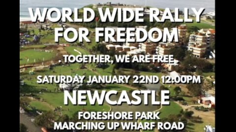 Newcastle Rally 22 January 22 Promo