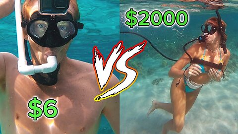 How deep can you snorkel? (Breathing underwater without a tank)