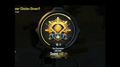 PUBG Mobile Chicken Dinner with 21 Kills at Highest Ranking