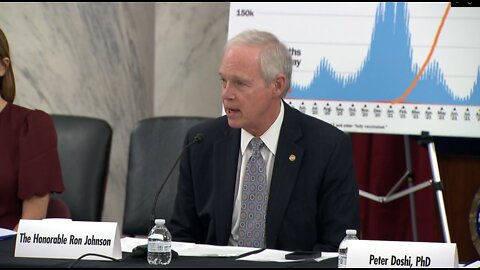 US Senator Ron Johnson Holds Expert Panel On Federal Vaccine Mandates - Nov 2 2021