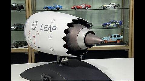 Leap-1B 737max Series Boeing Aircraft Turbine Engine Movable Metal Model