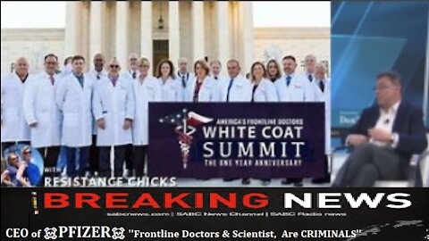 ☠️ PfiZer ☠️. Death Shot 💉💉 Spike Protein . White Coat Summit .