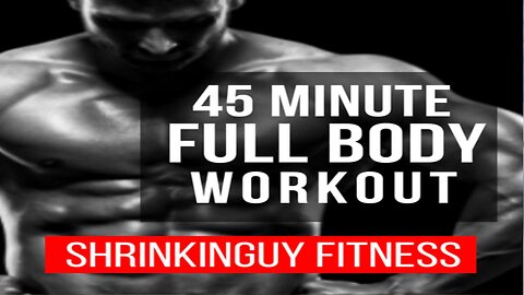 Full body fitness workout 45 min