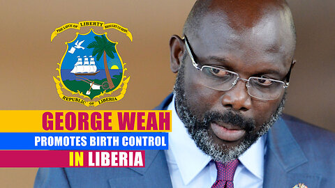 George Weah Heips Promote Seggs Education In Liberia 🇱🇷🇱🇷 #liberia #monrovia #africa