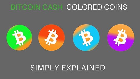 Bitcoin Cash Colored Coins | Simply Explained