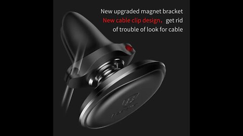 Magnetic Car Phone Holder 360 Rotation | magnetic phone holder for car vent