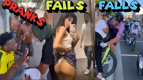 FUNNY FALLS, FAILS AND PRANKS COMPILATION 30