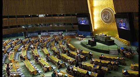 UN General Assembly Overwhelming calls for end of Israeli Occupation